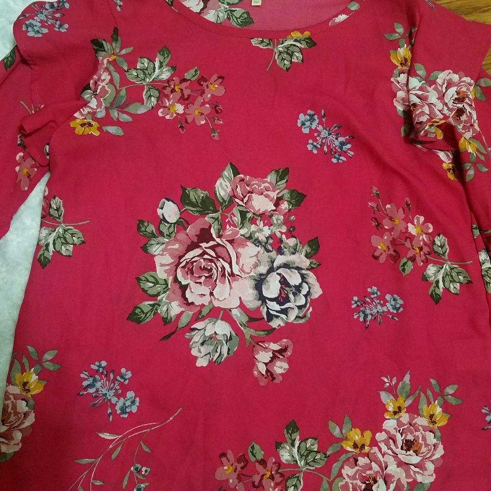 Floral blouse - Picture 2 of 2